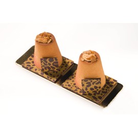 Silikomart Professional SF020 Silicone Baking Mold Baba 1.69 Oz, 1.77" Diameter x 1.89" High, 11 Cavities (1 Each)