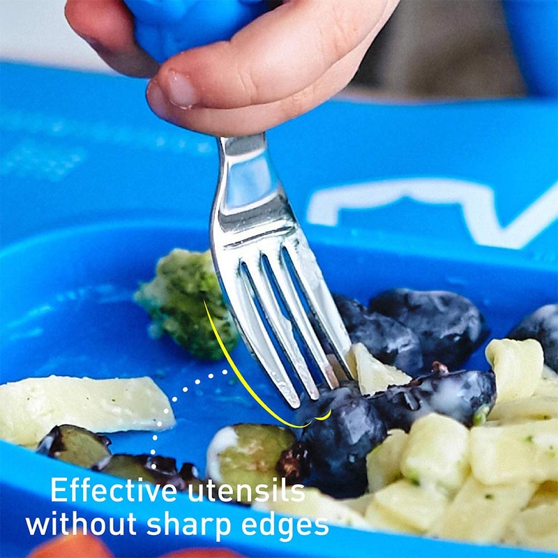 MARCUS & MARCUS MMPG-PG Palm Glass, Spoon & Fork, Lid