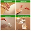 ETECHMART Clear Plastic Table Cover Protector 54 x 54'', Thick