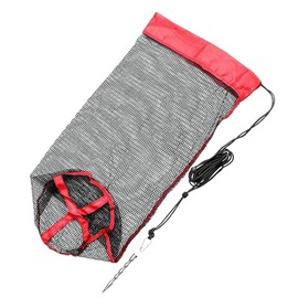 Ieron 1 Set Fish Collection Bag Fishing Net Fishing Net Nylon Fishing Net Fish Fins Breathing Tube Mesh Bag Fishing Net with Storage Bag