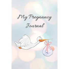 My Pregnancy Journal: Stork Baby Planner Perfect Present For Mothers, Pregnancy & Bump Journal 120 Pages