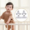 Toddmomy 4 Pieces Playpen T Shaped Connectors Replacement Parts for