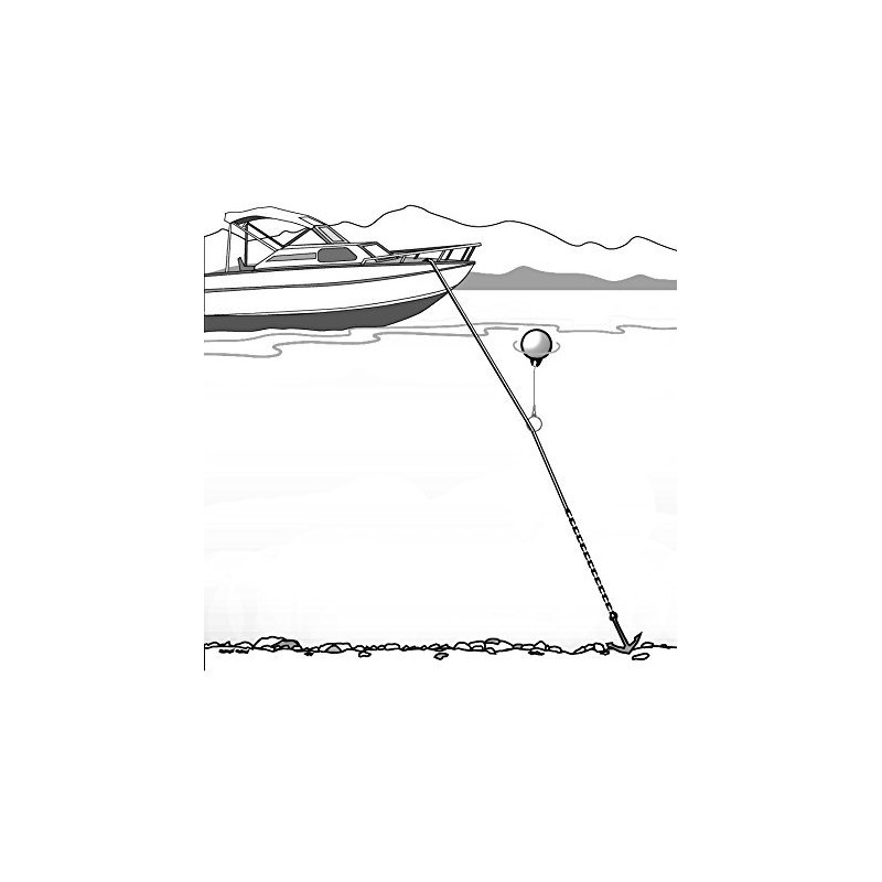 Ironwood Pacific Anchor Ring Anchor Puller with Clip and Rope