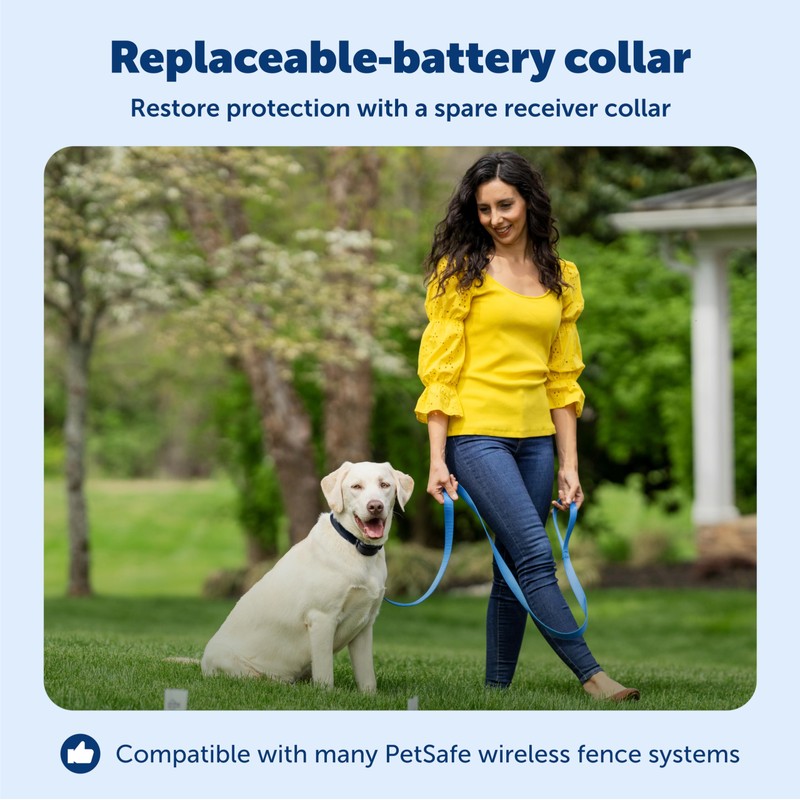 PetSafe Stay & Play Wireless Fence Replaceable Battery Receiver Collar