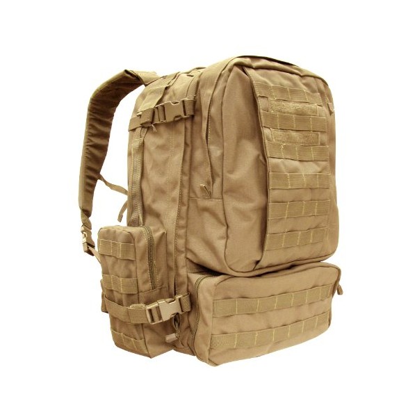 Condor 3 Day Assault Pack (Tan, 3038-Cubic Inch)