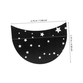 Baluue 100pcs Eyeshadow Stickers Makeup Patches for Eye Shadow Eyeliner Nonwoven Fabric Shields Comfortable Portable for Eye Shapes