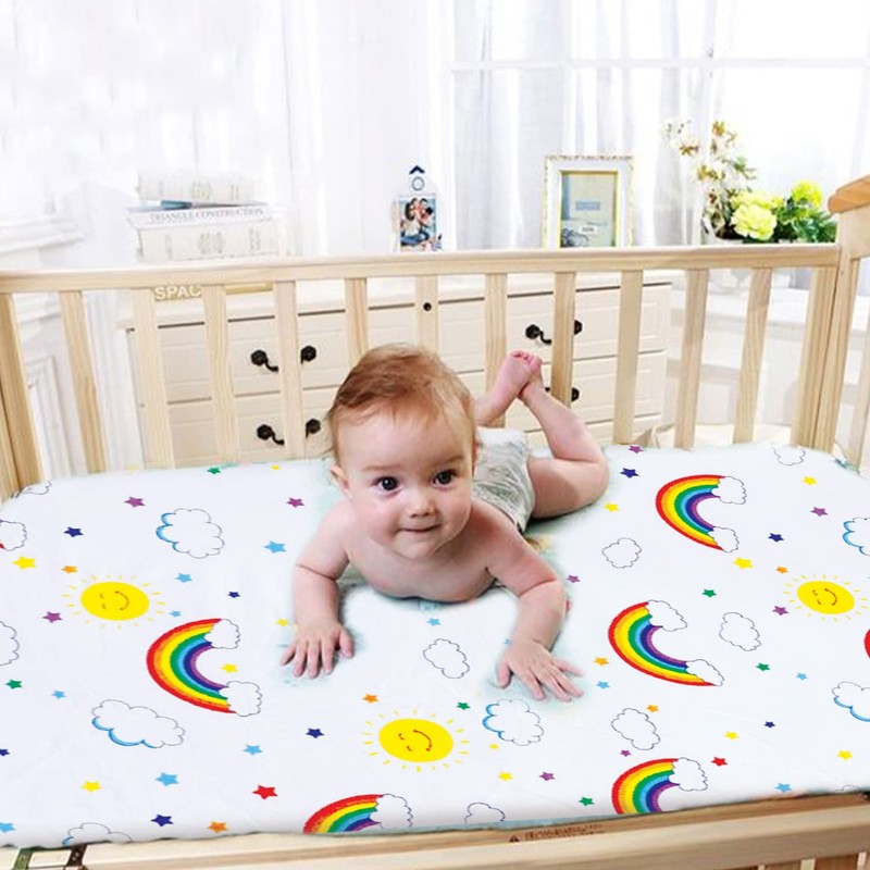 DTEX HOMES 2 x Cot Bed Sheets Super Soft Breathable