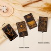 78 Tarot Cards with Guide Book, Black Tarot Deck Gift