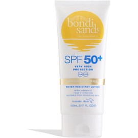 Bondi Sands SPF 50+ Fragrance-Free Sunscreen Lotion – Moisturizes, Soothes & Protects, Water-Resistant, 150mL