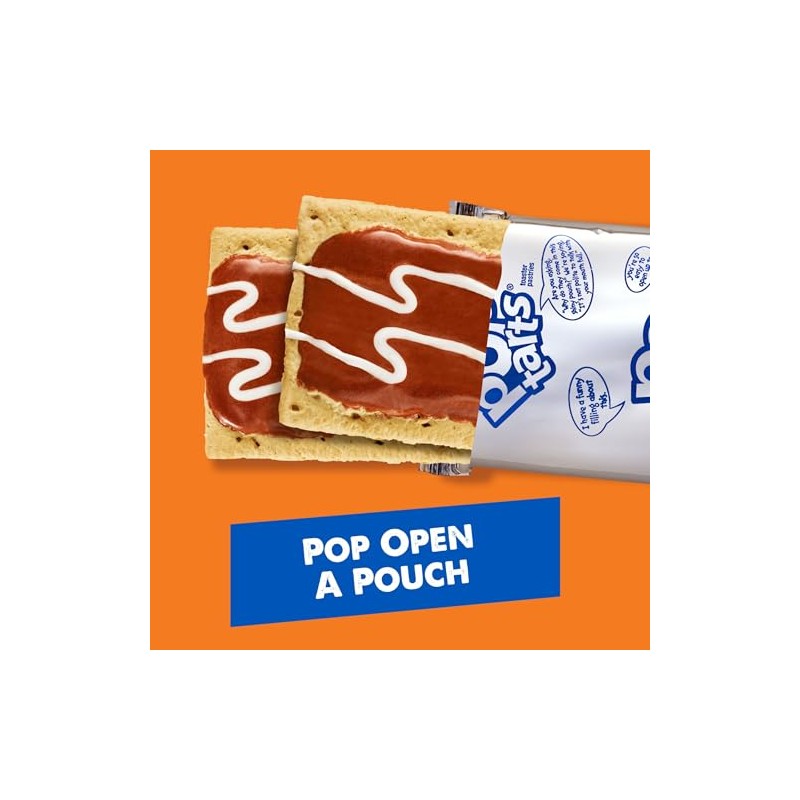 Pop-Tarts Toaster Pastries, Breakfast Foods, Kids Snacks, Frosted Chocolate Chip