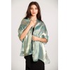 Central Chic Silky Iridescent Wrap Stole Shawl Pashmina For Weddings