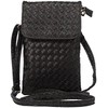 WaitingU Crossbody Cellphone Purse Soft PU Leather Moblie Phone Pouch