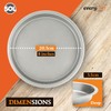 2pk 8 Inch Cake Tin | Durable Stainless Steel Round
