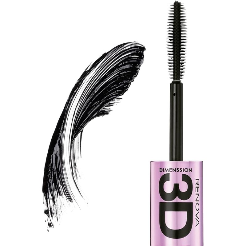 Renova Mascara de Pestañas Dimenssion 3D Negro 14.5g