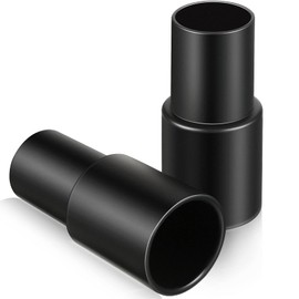 Vacuum Cleaner Adapter 35mm (1-3/8 Inch) to 31 mm (1-1/4 Inch) for Inner Diameter 32 mm Brush Fit to Outer Diameter 35 mm Tube Plastic Vacuum Hose Adapter(2 Pieces)