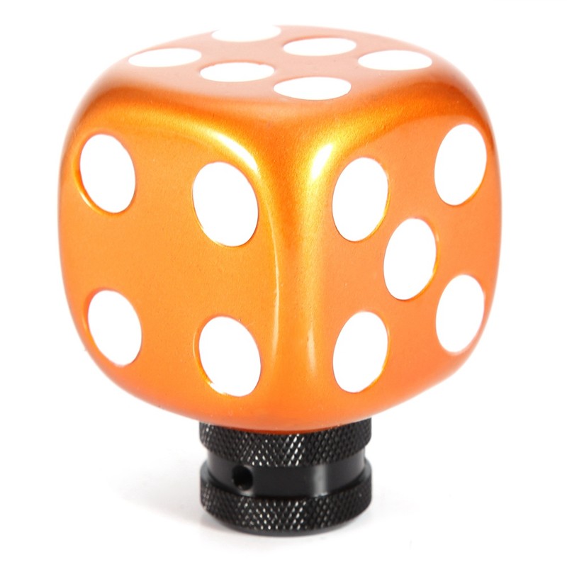 Car Modified Dice Gear Shift Knob Stick Lever Shifter Universal