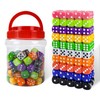 100 Pieces 14 mm Colours Dice Set Opaque Acrylic Dice,