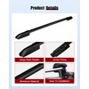 cciyu Roof Rack Side Rails Fit for Honda Pilot 3.5L
