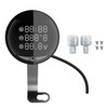 POFET Motorcycle Measuring Device, Digital Motorcycle Thermometer, 5-in-1 ATV Voltmeter,