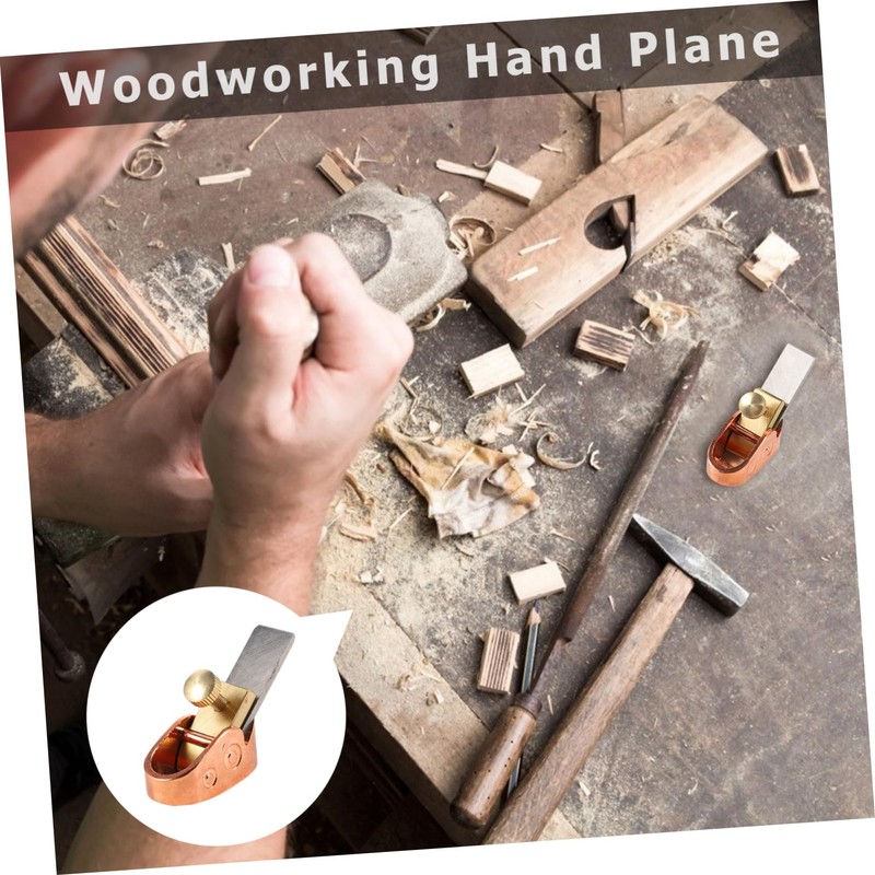 Tofficu Violin Makers Plane Mini Hand Planer Tool for Woodworking