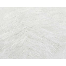 King Cole 54204 Tinsel Chunky White Yarn - 70M, 50g