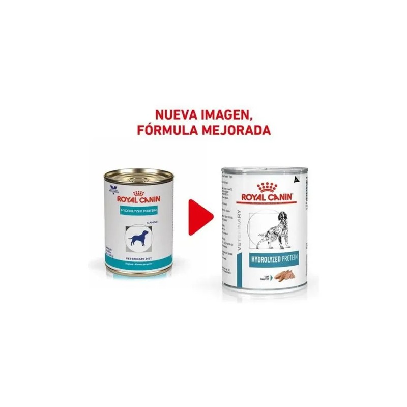 5 Latas Royal Canin Proteina Hidrolizada Para Perro