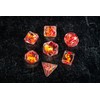 FanRoll by Metallic Dice Games Dragon StormTM Inclusion Resin Dice