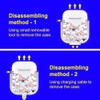 MOSNOVO Case for Airpods 1 & Airpods 2, Protective Clear