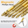 sourcing map 2pcs #2 Phillips Double Ended Screwdriver Bit PH2