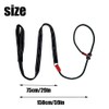 Slip Lead Dog Leash Anti-Pull Anti-Choking Strong Adjustable Nylon Comfy