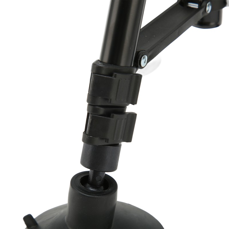 Wig Head Holder Suction Aluminium Alloy Portable Adjustable Wig Head