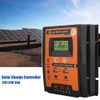 Keenso 12V/24V 30A/50A/70A MPPT Controlador de carga solar Panel solar