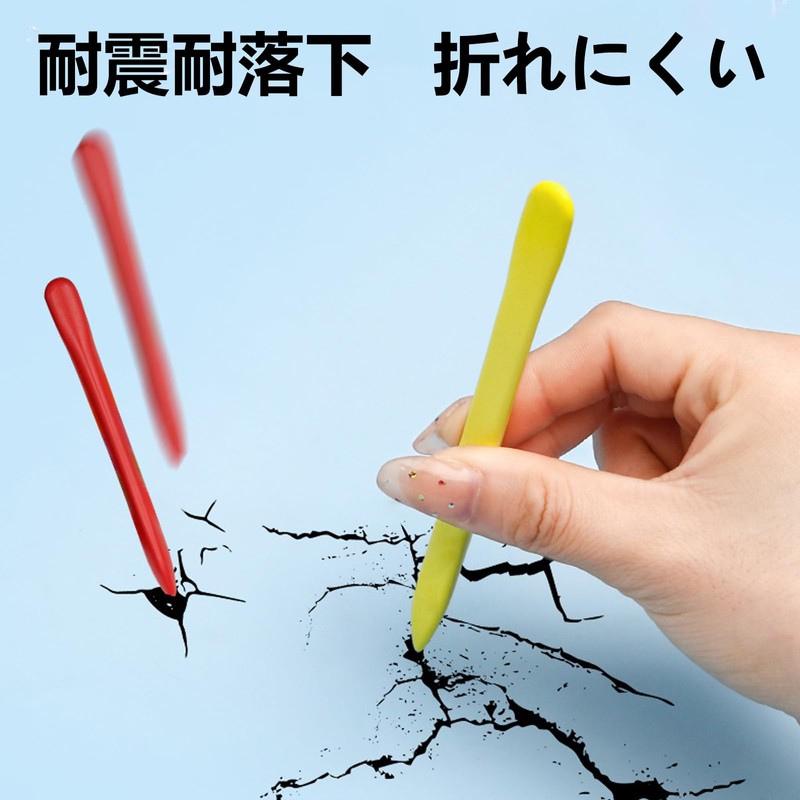 Crayons Triangle Marker Pen Shape, 12 Colors, No Smudge Hands,