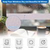 13FT Window Condensation Absorber Strip, Self-Adhesive Weather Stripping, Reusable Condensation