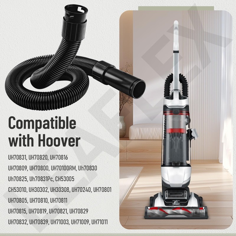 Bagless Upright Vacuum Cleaner Hose Assembly Compatible with Hoover UH70200