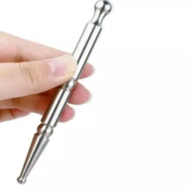 다용도 스테인레스 지압 봉 휴대용 금속 마사지 봉 전신 근육 Multifunctional Stainless Steel Acupressure Rod Portable Metal Massage Stick Full Body Muscle