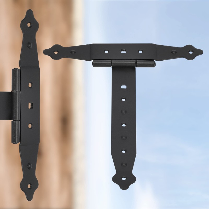 KOTARBAU® Set of 2 Cross Hinges Black 250 mm Shutter