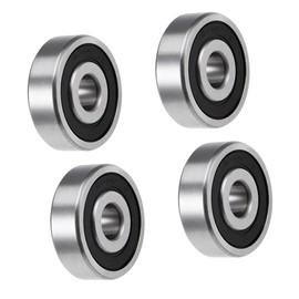 A ABSOPRO Pack of 4 6300-2RS Deep Groove Ball Bearings Z2 10 mm x 35 mm x 11 mm