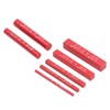 7PCS Setup Blocks Gauge Aluminum Alloy Black Anodized Suface Woodworking