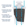 3X Replacement Standard Water Filter Cartridges Compatible with Brita Classic