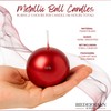 Biedermann & Sons Red Ball Candles – Decorative Metallic Novelty