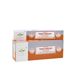 EARTH Satya Indian Tradition Ritual Incense Sticks 15 GMS (Pack of 12) (Green Certified) Indian Perfumed Hand Rolled Agarbatti Perfect for Worship, Church, Aroma Therapy, Relaxation, Positivity