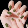 COSMOO Olive Green Nail Polish, 12ml Olive Quick Dry Nail
