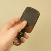 HIBEYO Car Key Case Fits Land Rover LR2 LR4 Discovery
