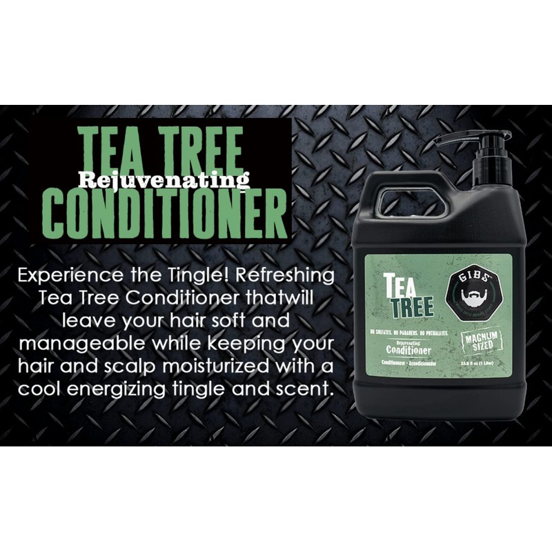 GIBS Grooming Tea Tree Conditioner, 3.25 fl. oz.
