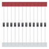 ALLECIN 150Pcs 1N4001 Rectifier Diode 1A 50V 1N4001G 4001 Silicon
