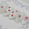Signal Heart Handmade Nail Tips - Oval M / 시그널