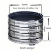 Flexible pipe Coupling with Stainless Steel Clamps.Pipe Connector for PVC