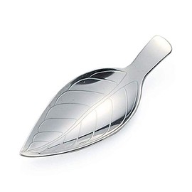 Yamaki Ikai F1925 Caddy Spoon, Leaf, 3.1 inches (8 cm)