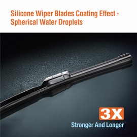 WOWIPER Silicone Wiper Blades 26" + 18" Automotive Replacement Windshield Wiper Blades for Subaru Outback Legacy 2023-2020 Premium All-Seasons OEM Quality Wipers for Front Windshield(Set of 2)